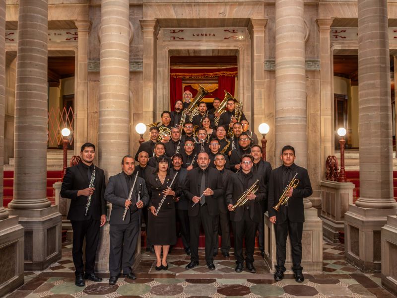 Banda de Música del Estado de Guanajuato, Angélica Retana, Philippe Cuper y  Javier Compeán