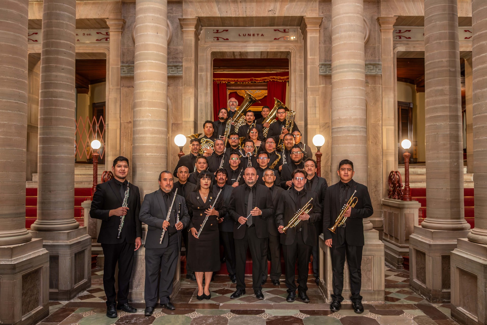 Banda de Música del Estado de Guanajuato, Angélica Retana, Philippe Cuper y Javier Compeán