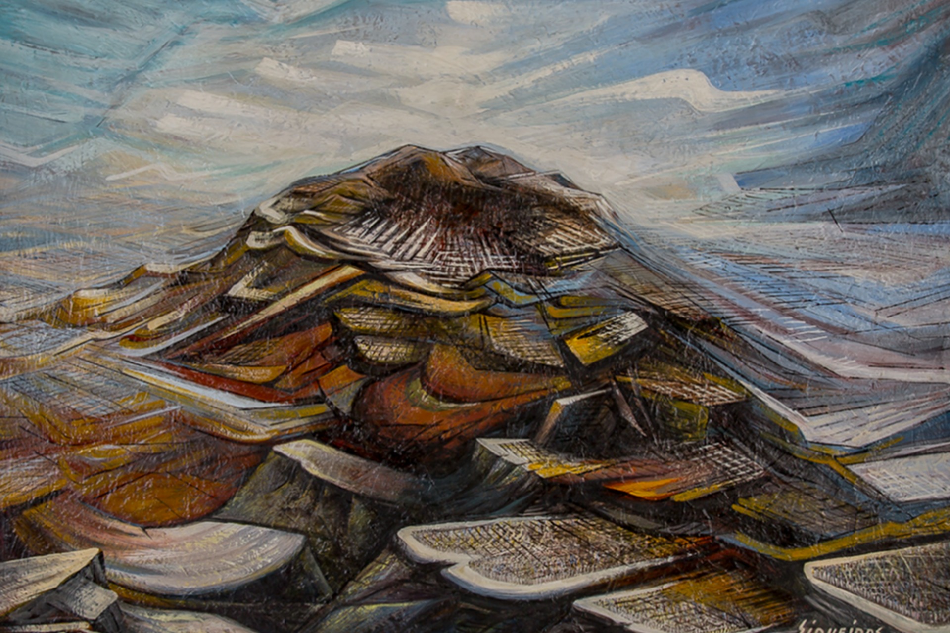Terra Nova - Pintura de paisaje en la Colección BBVA
