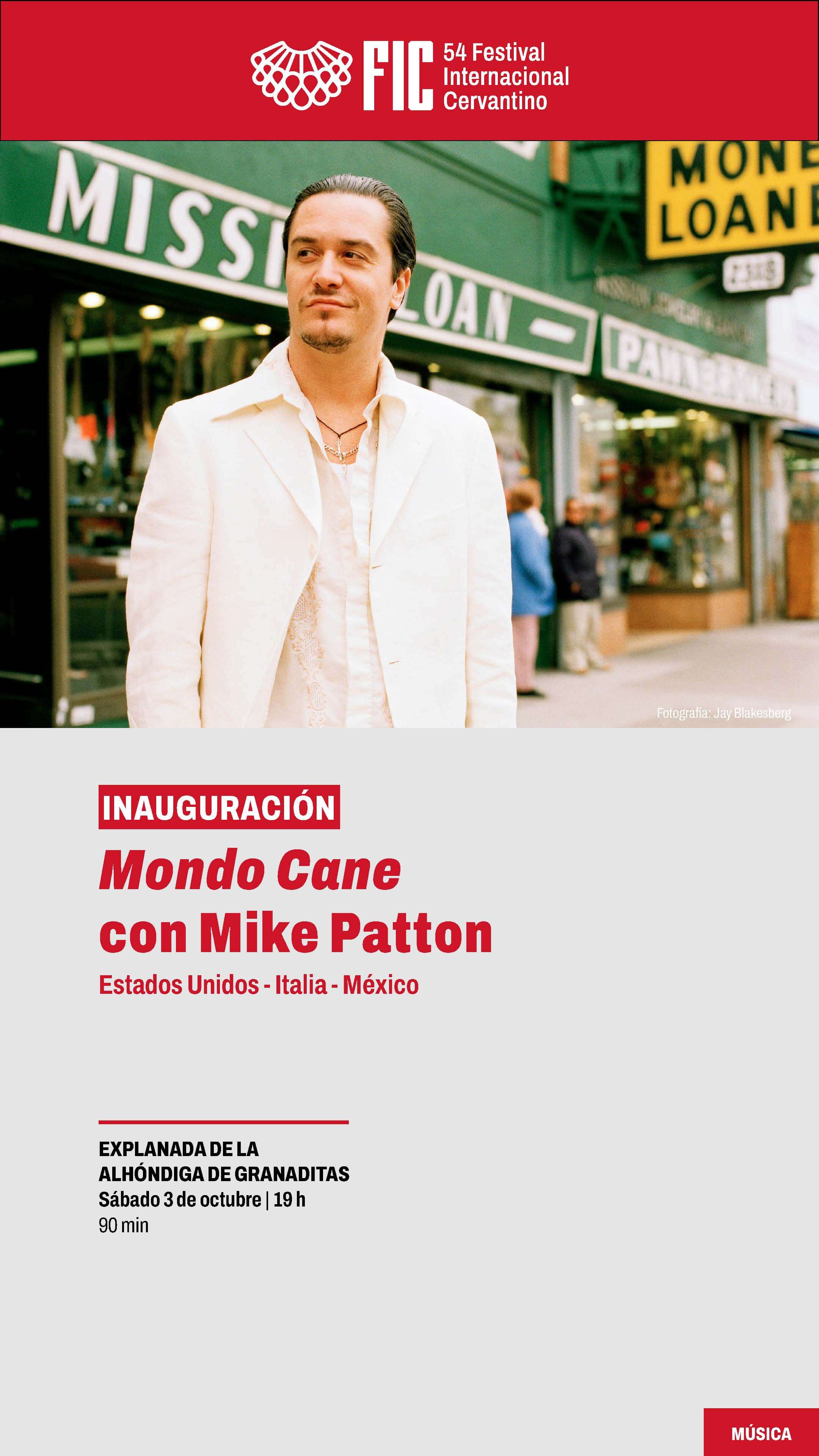 <em>Mondo Cane&nbsp;</em>con Mike Patton