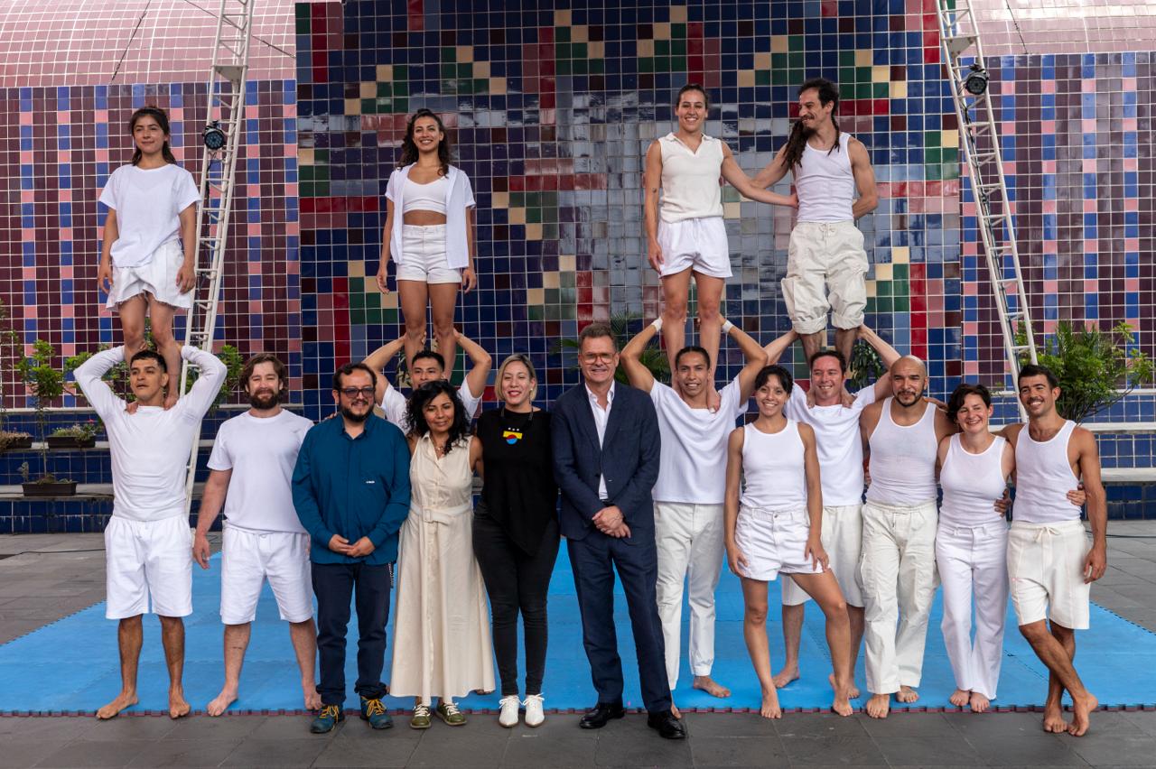 EL ARTE CIRCENSE SE HACE PRESENTE EN EL FESTIVAL INTERNACIONAL CERVANTINO CON &ldquo;V&Eacute;RTIGO&rdquo;