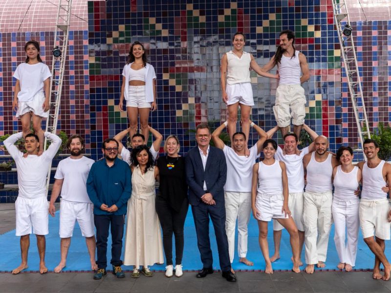 EL ARTE CIRCENSE SE HACE PRESENTE EN EL FESTIVAL INTERNACIONAL CERVANTINO CON &ldquo;V&Eacute;RTIGO&rdquo;